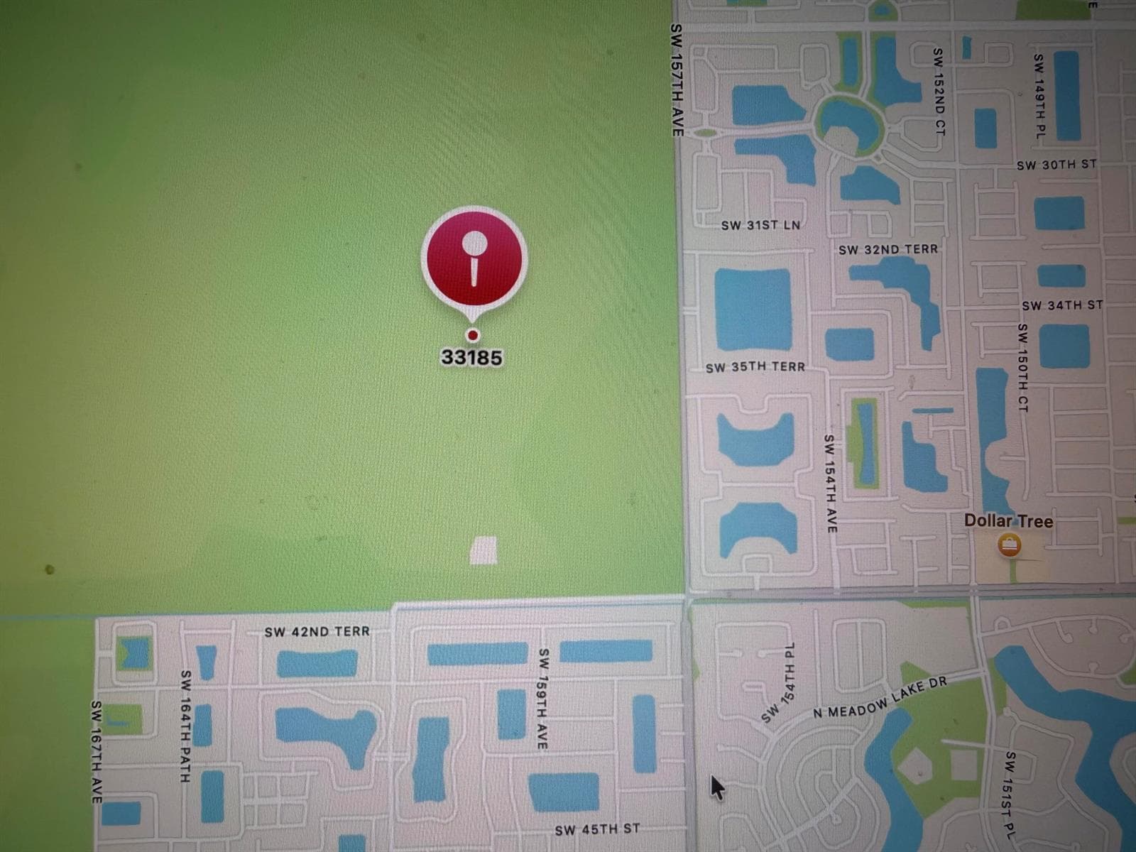 34 Street SW 160th Avenue, FL 33185