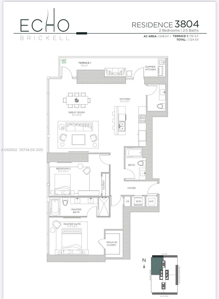 1451 Brickell Ave # 3804, Miami, FL 33131 photo 3
