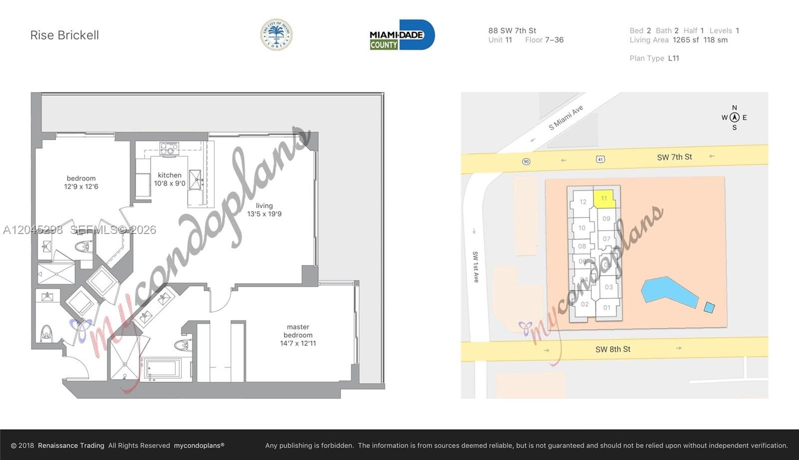 88 SW 7th St # 1511, Miami, FL 33130 photo 5