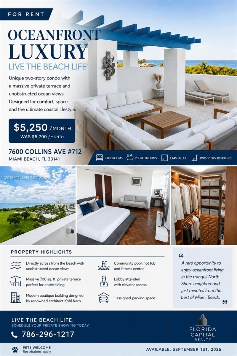 7600 Collins Ave # 712, Miami Beach, FL 33141 photo 3