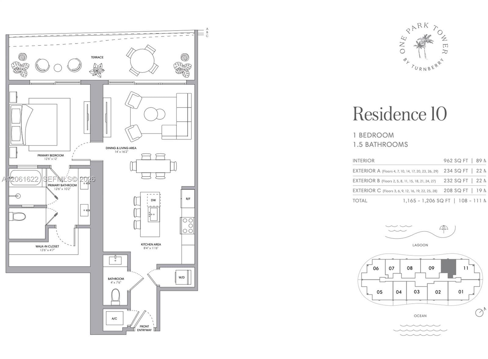 2411 Laguna Circle # 1610, North Miami, FL 33181 photo 5
