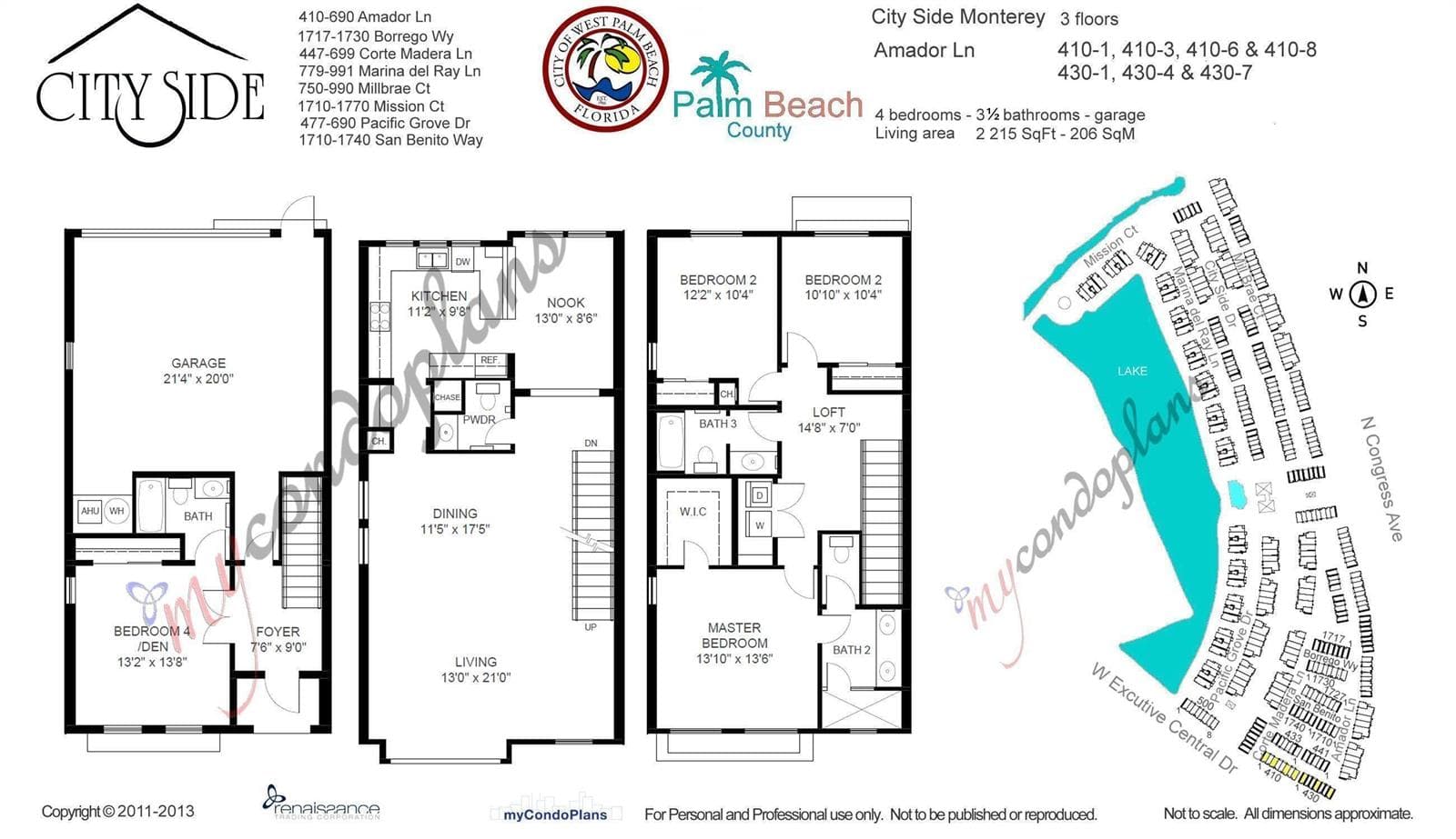 810 Marina Del Ray # 6, West Palm Beach, FL 33401 photo 3