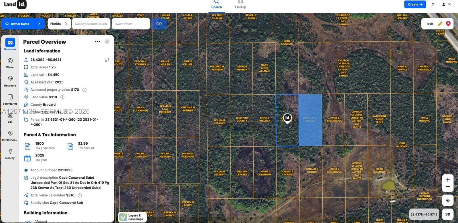 1 Unknown, Cocoa, FL 32926