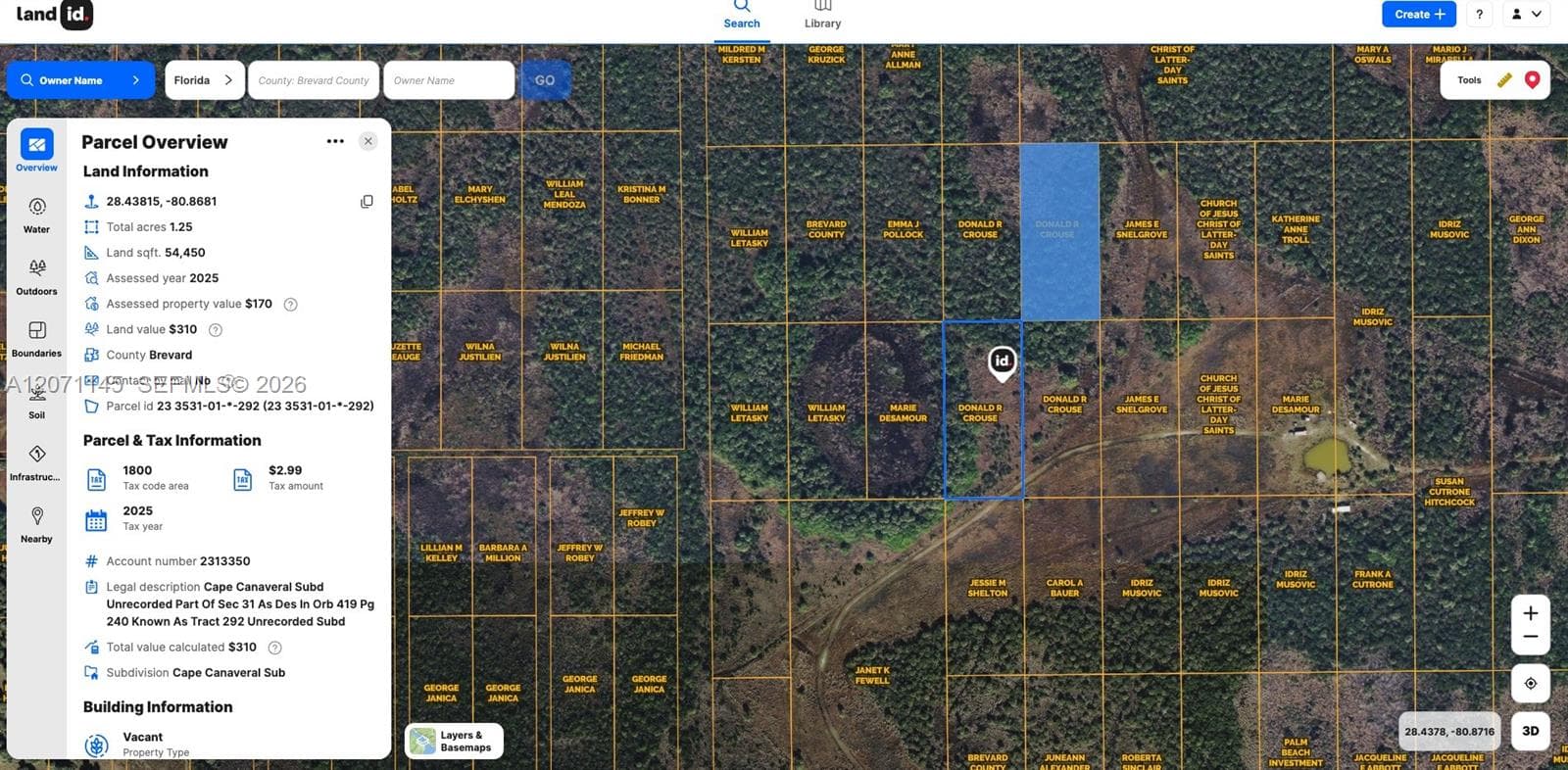 3 Unkniwn, Cocoa, FL 32926