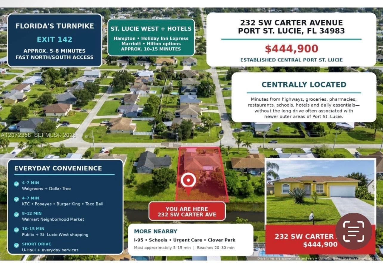 232 SW Carter Ave, Port St. Lucie, FL 34983 photo 2