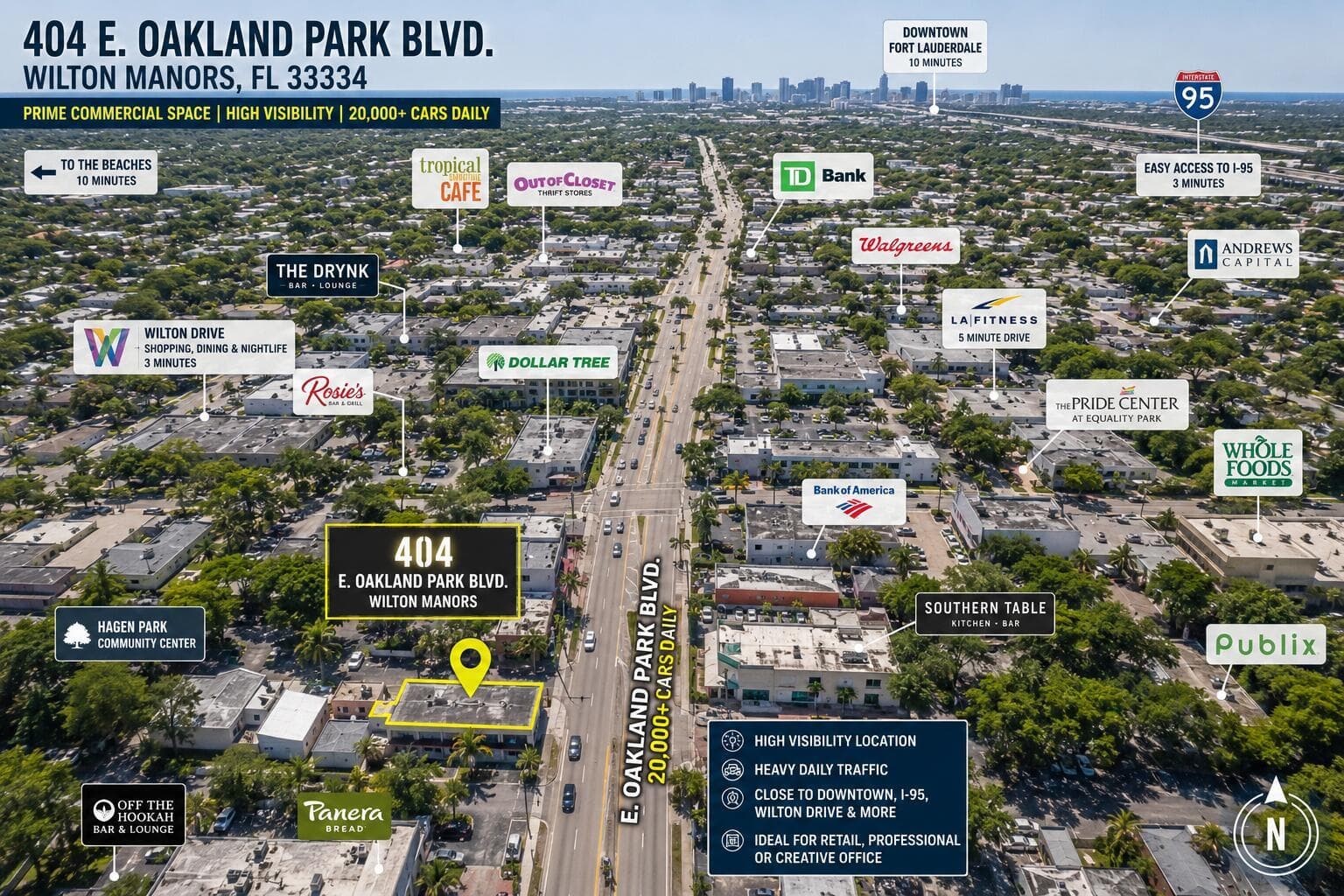 400 E Oakland Park Boulevard # 404, Oakland Park, FL 33334