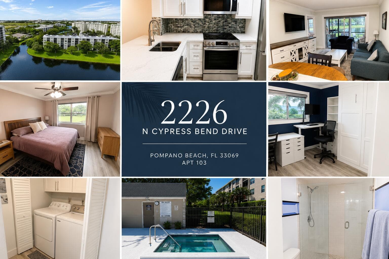 2226 N CYPRESS BEND Drive # 103, Pompano Beach, FL 33069