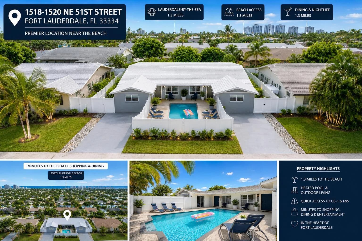 1518-1520 NE 51st Street, Fort Lauderdale, FL 33334