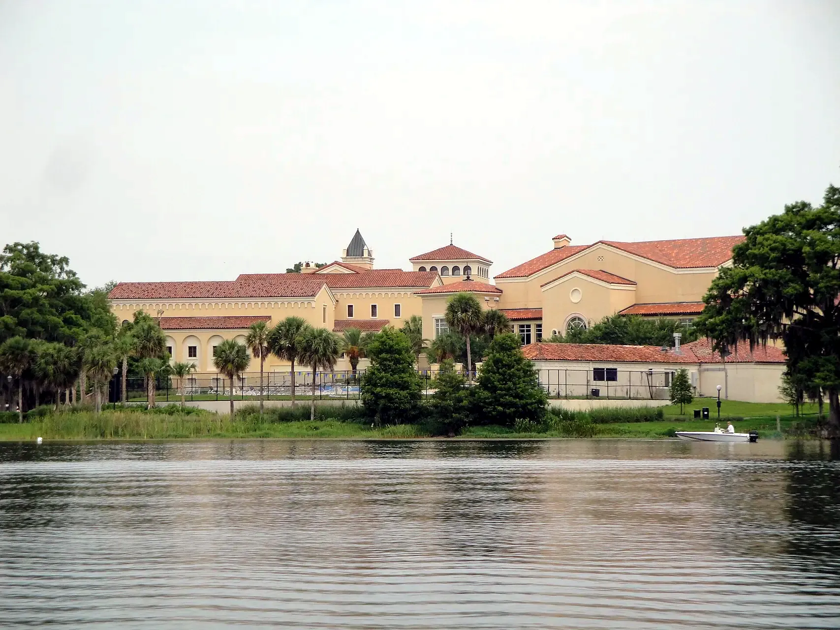Rollins College across Lake Virginia, Winter Park